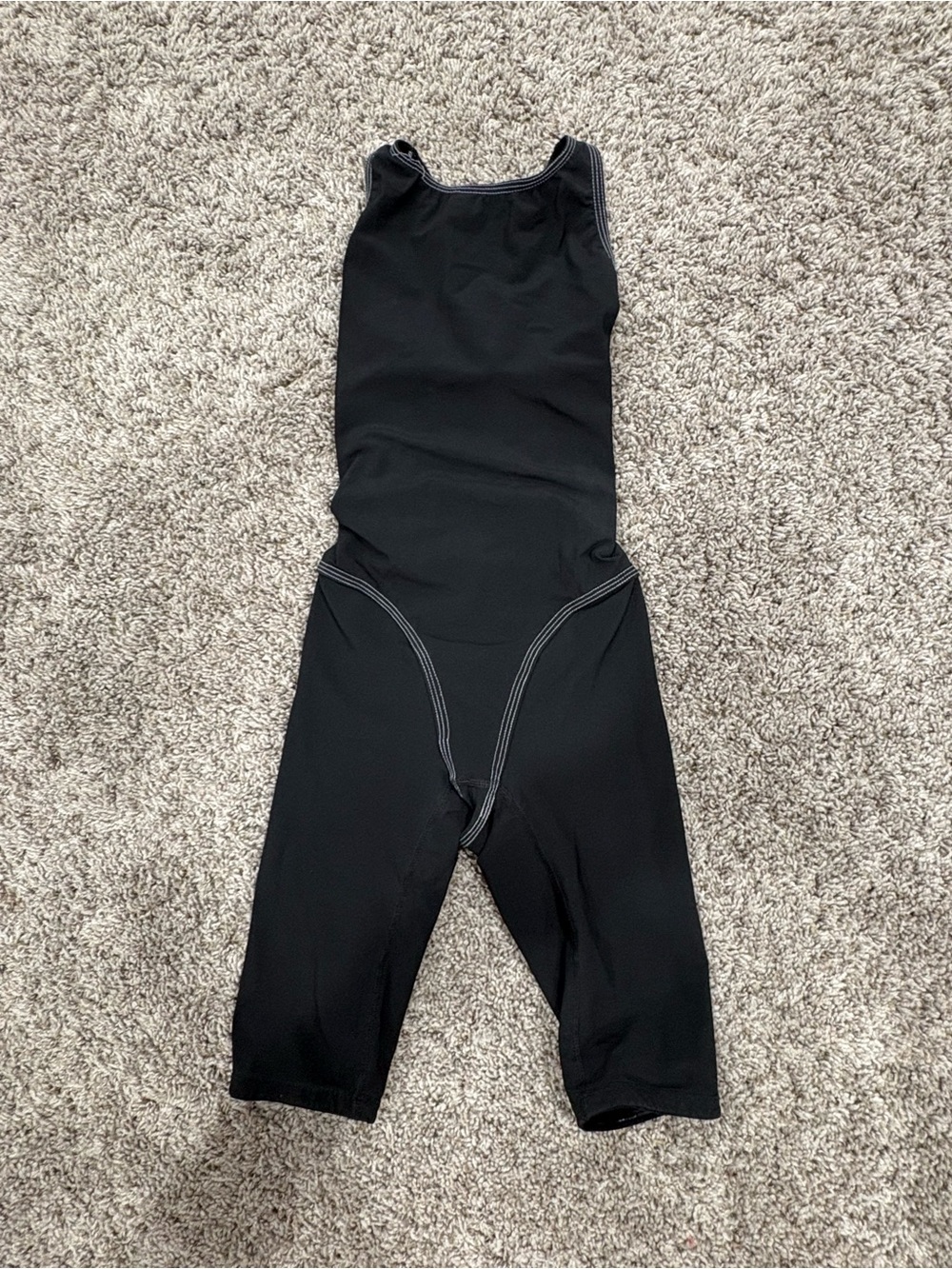 Black Women's TYR Thresher Open Back Tech Suit size 24